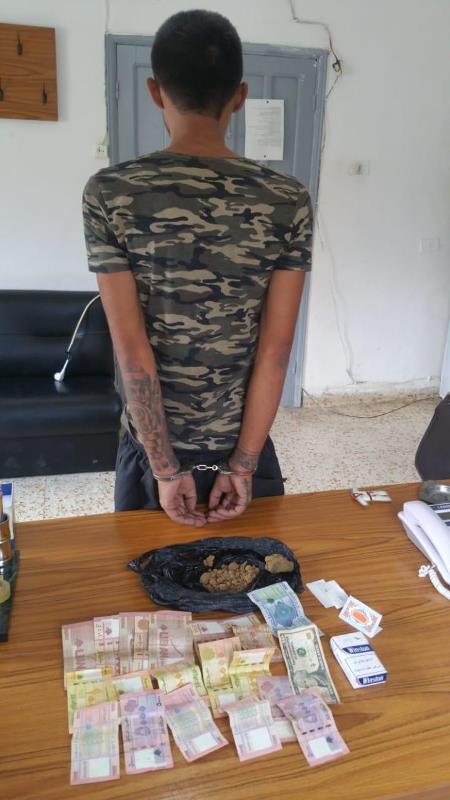 قوى الامن: توقيف شخص من بلدة بيت ليف الجنوبية لترويجه حشيشة الكيف