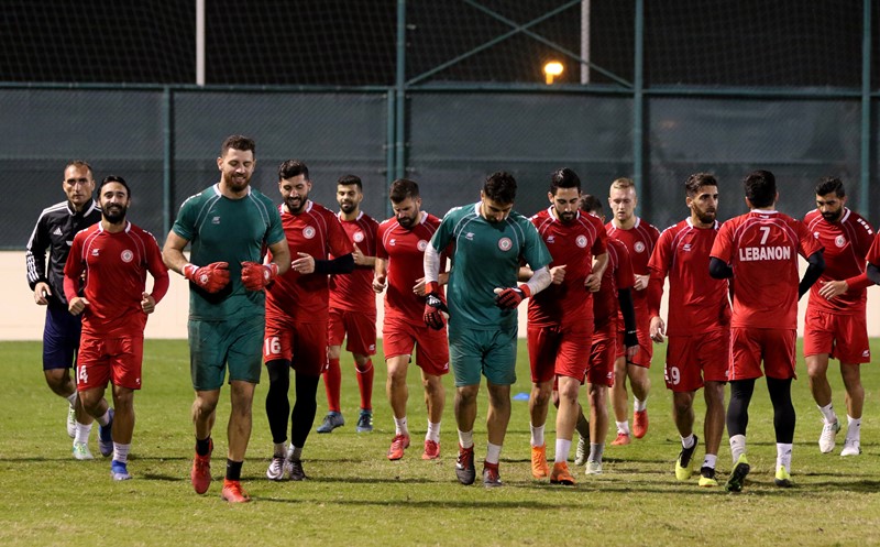 منتخب لبنان يتجهز بدنياً قبل كأس آسيا