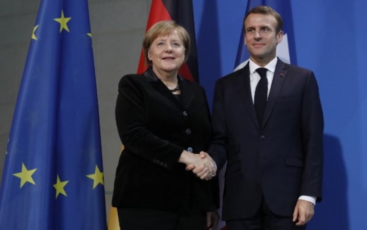 ماكرون وميركل يوقعان معاهدة فرنسية ألمانية جديدة