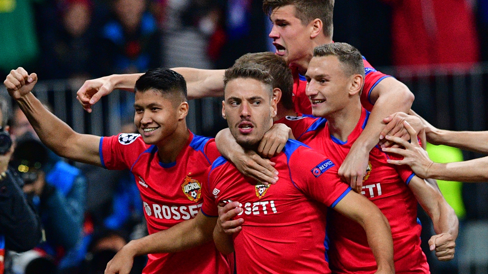 ريال مدريد يسقط على أرضه أمام سيسكا موسكو وبلزن يحرج روما