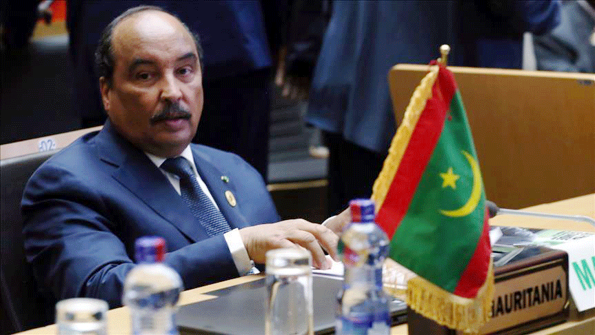 وصول الرئيس الموريتاني إلى بيروت